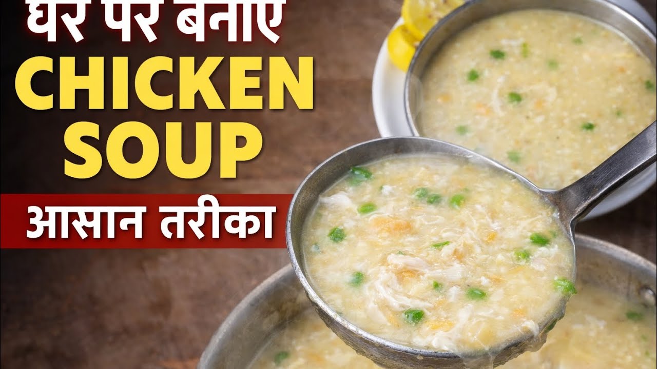 گھر پر بنائیں مزیدار Chicken Soup | آسان اور مکمل ریسپی | Homemade Chicken Soup Recipe in Urdu