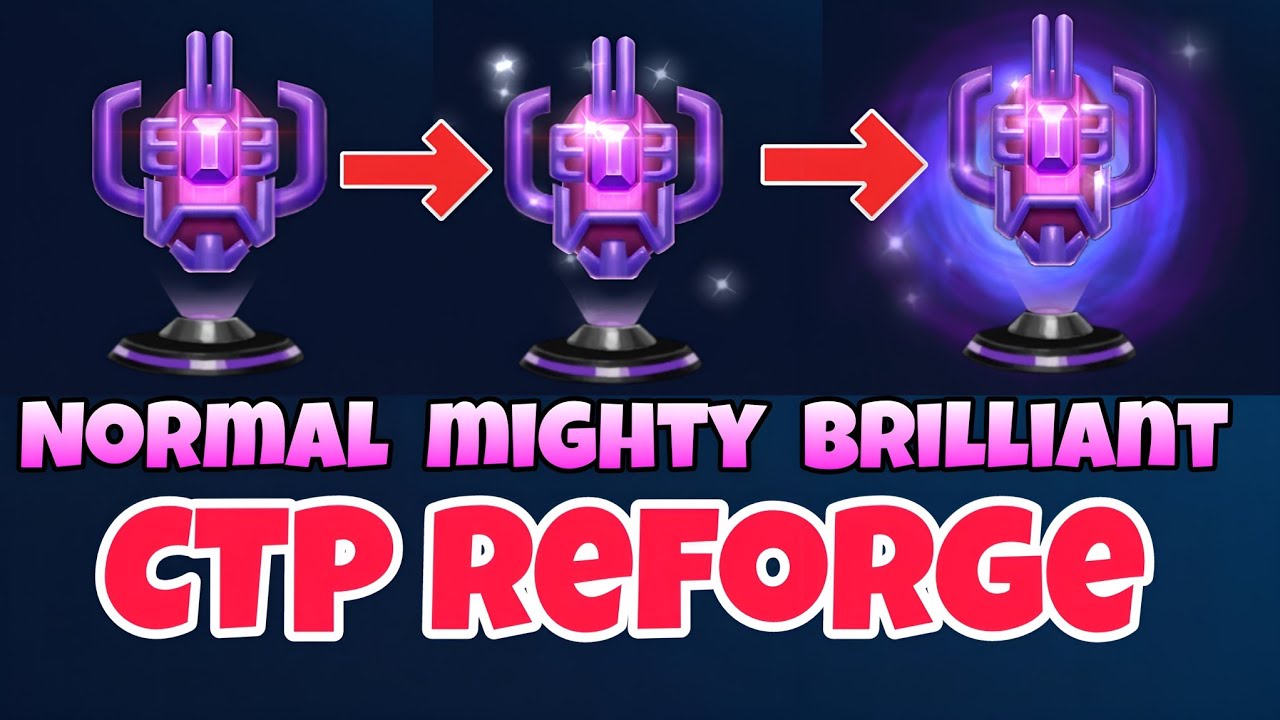 let's make BRILLIANT rage 😎| how to reforge ctp in mff | marvel future fight