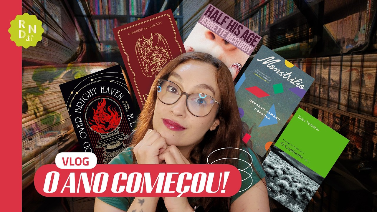 O ANO COMEÇOU COM MUITAS LEITURAS | Lendo&Vlogando 265
