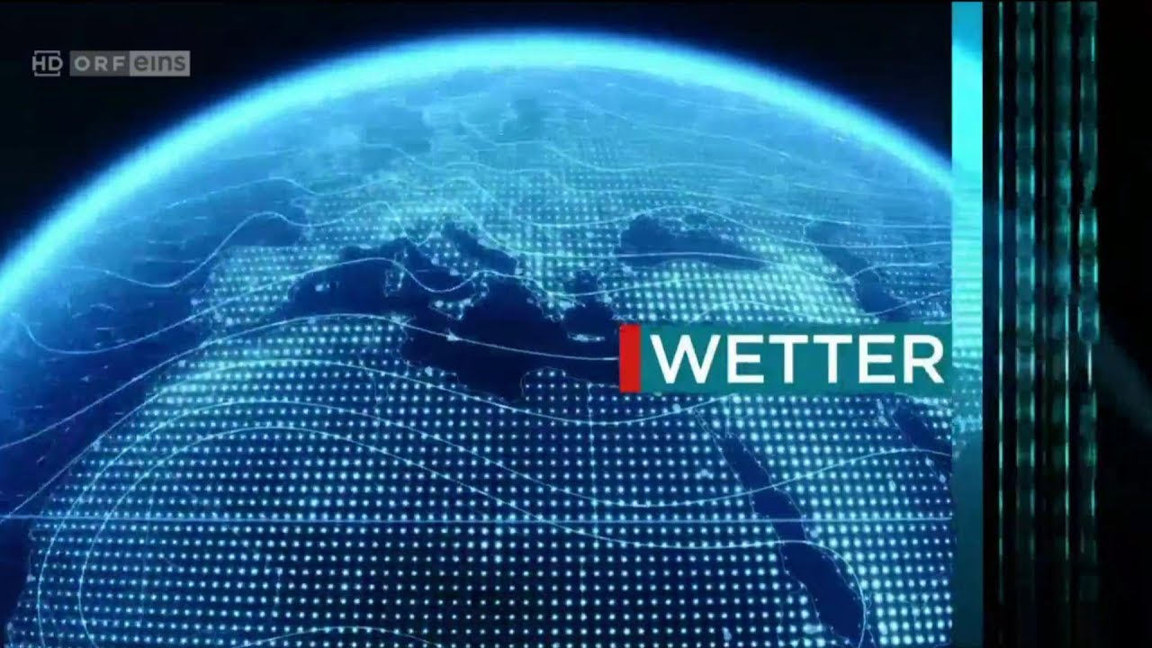 Erstes ORF eins Wetter aus dem neuen Studio 8.4.2019