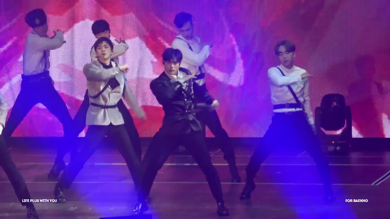 191115 뉴이스트 팬미팅 러브페이지 | 뉴이스트 백호 강동호 직캠 'Bass' (NU'EST BAEKHO Fancam)