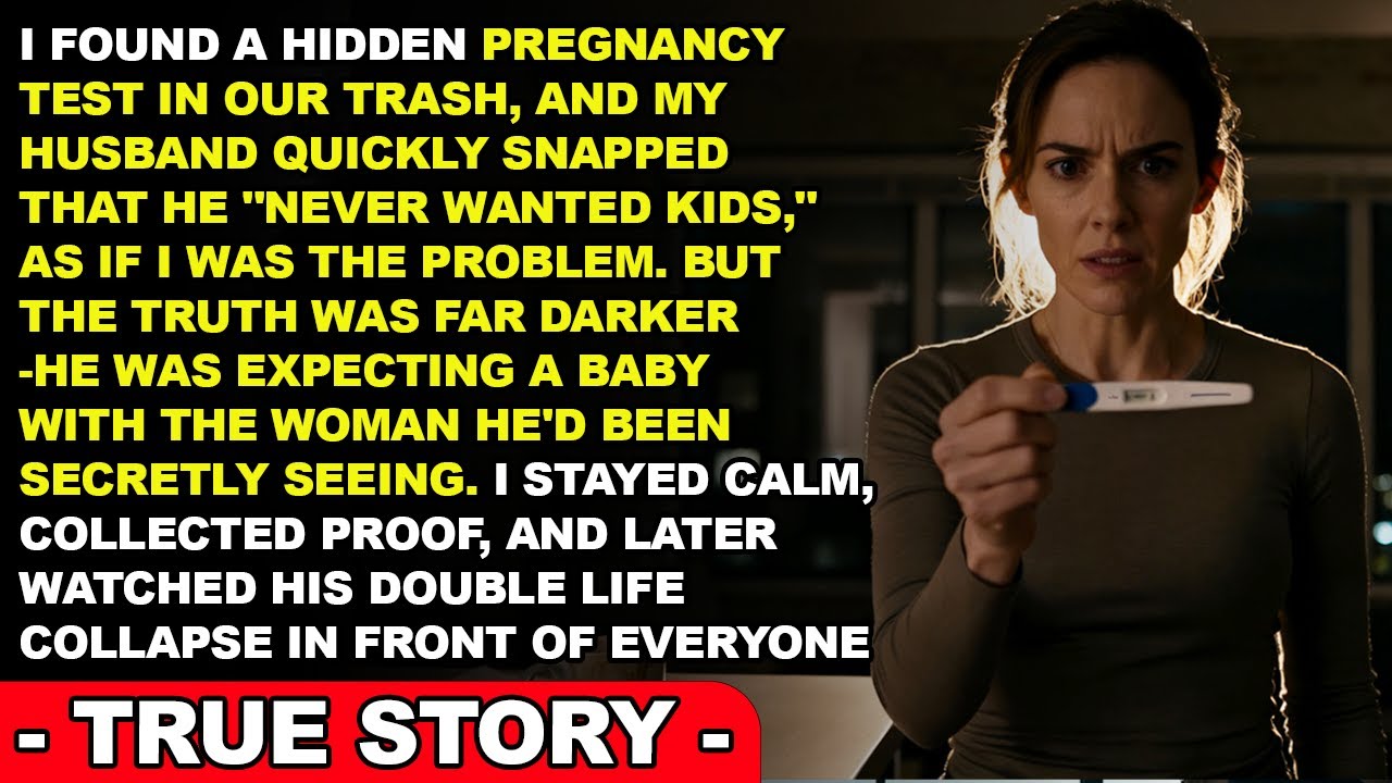 I Found a Hidden Pregnancy Test &mdash; His Double Life Collapsed