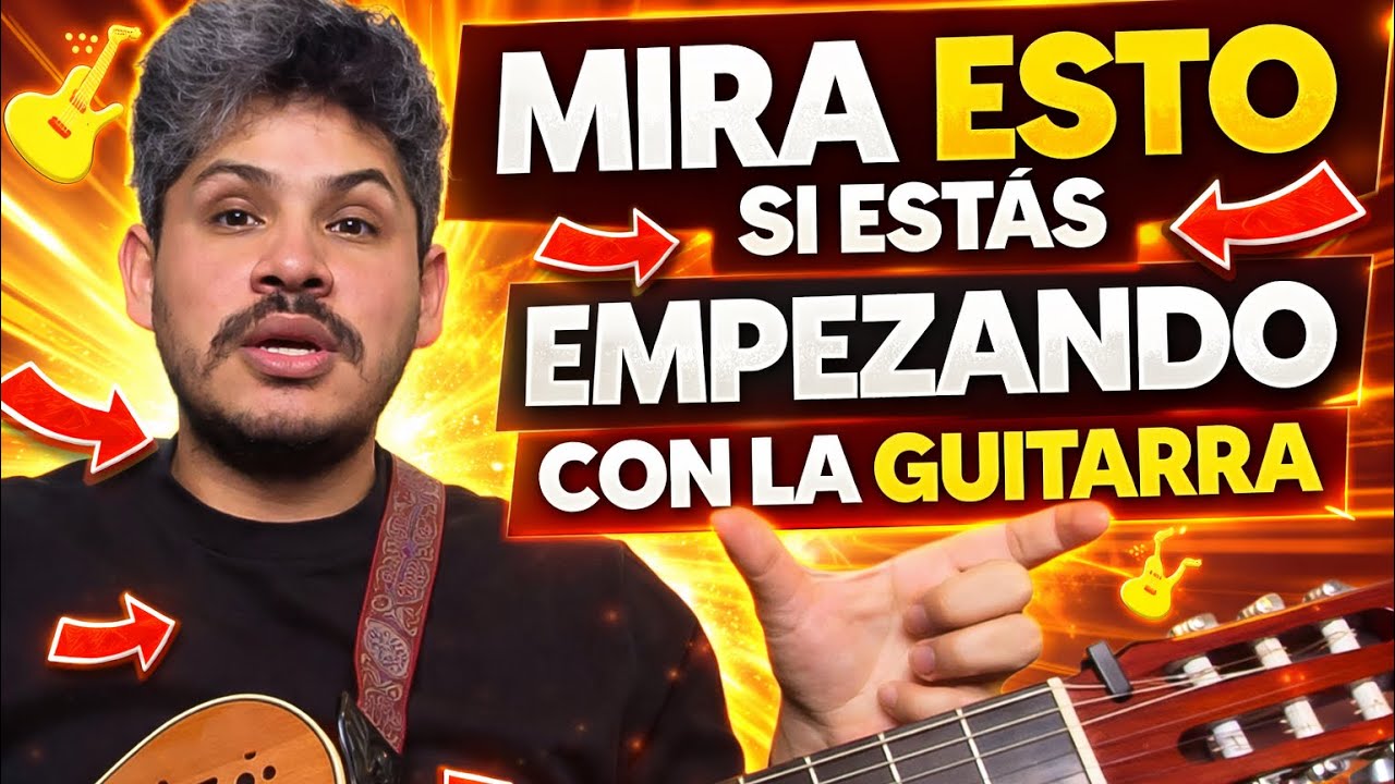 3 cosas esenciales para aprender la guitarra