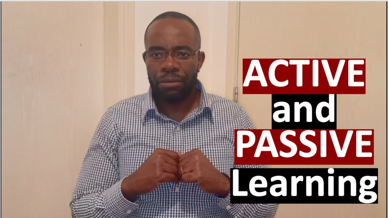 ACTIVE and PASSIVE  Learning in ENGLISH