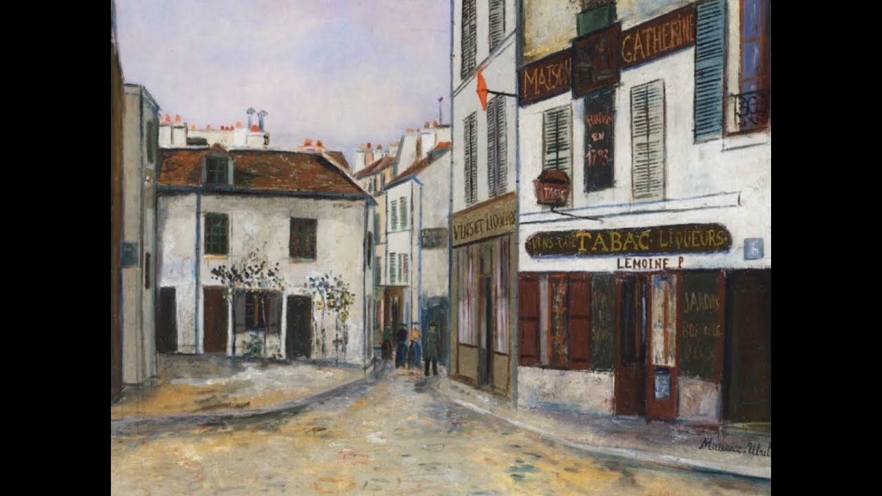 Maurice Utrillo  - Peintres &agrave; Montmartre (Version Francaise)