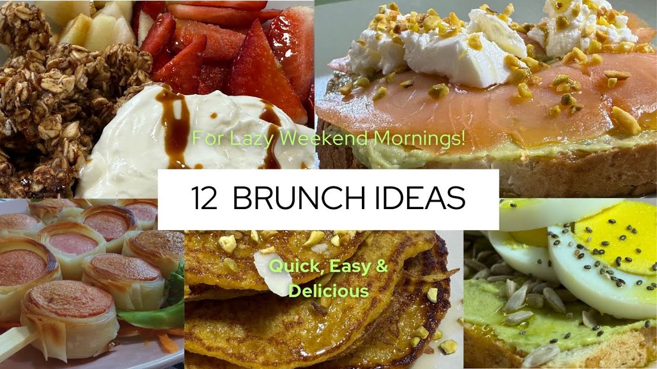 Bruschetta with Avocado Cream and Salmon + 11 Easy Recipes for Brunch, Breakfast, and Snacks