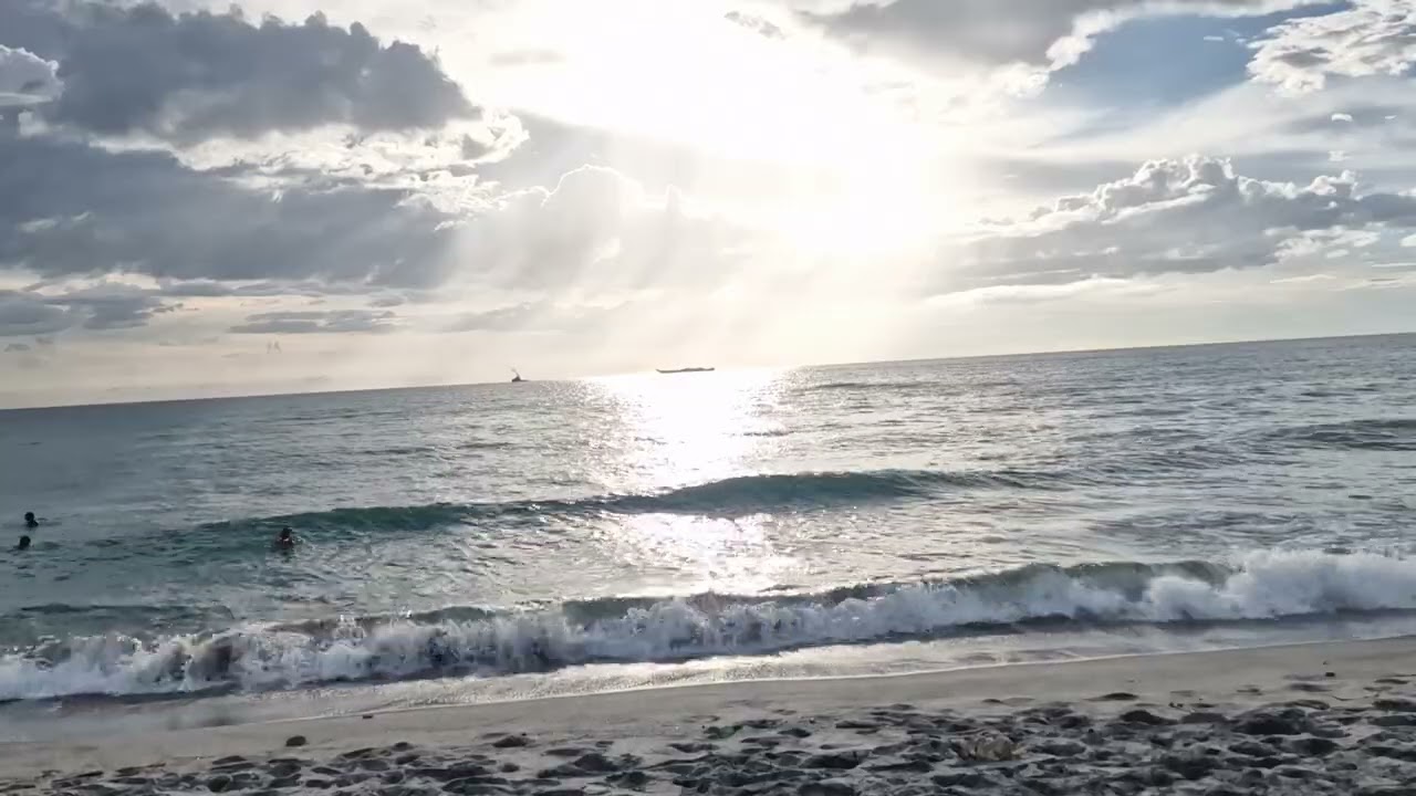 Relaxing Tropical Beach | Ocean Waves Sound PART 2 #unicainspain