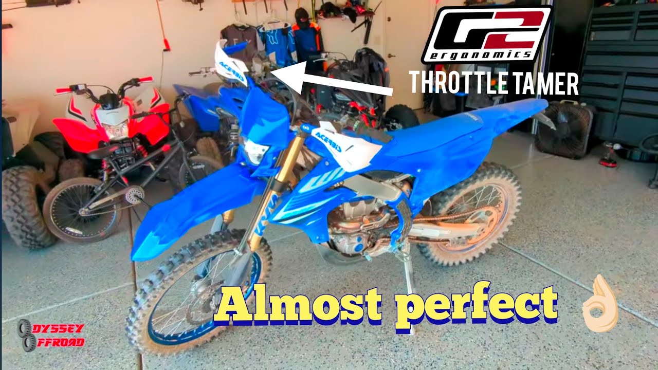 2025 Yamaha WR250F G2 throttle tamer review - It's a different bike!