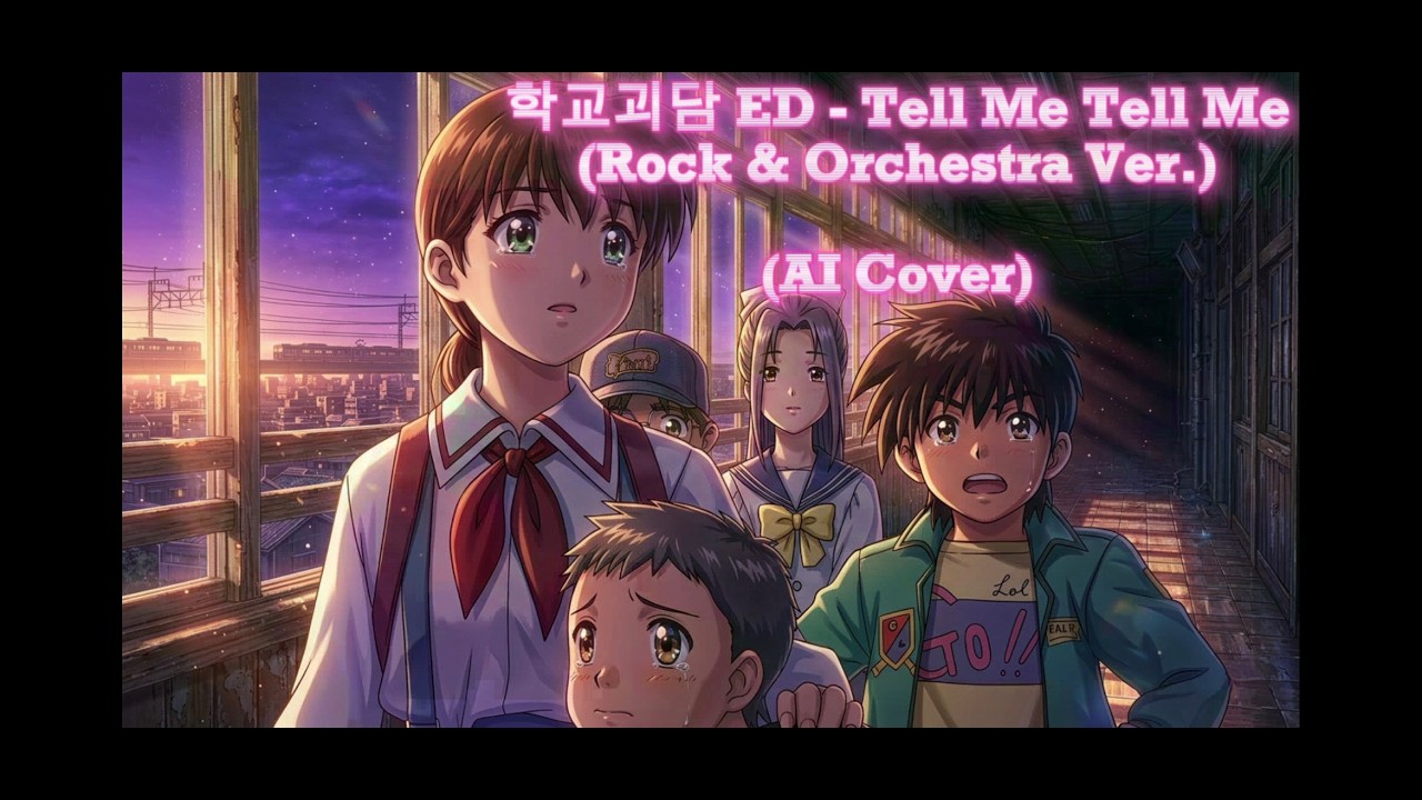 학교괴담 ED - Tell Me Tell Me (Rock & Orchestra Ver.) (AI Cover)