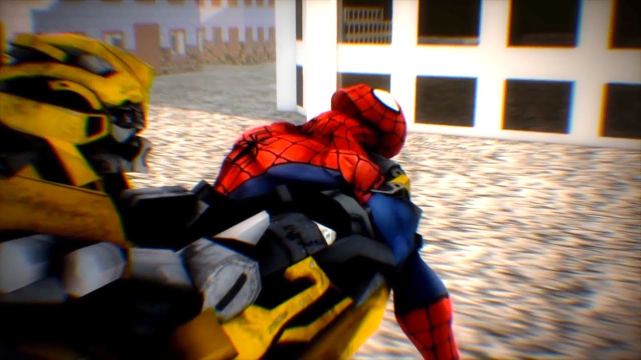SPIDER-MAN vs BUMBLEBEE! (Marvel VS Transformers) EPIC 3D ANIMATION