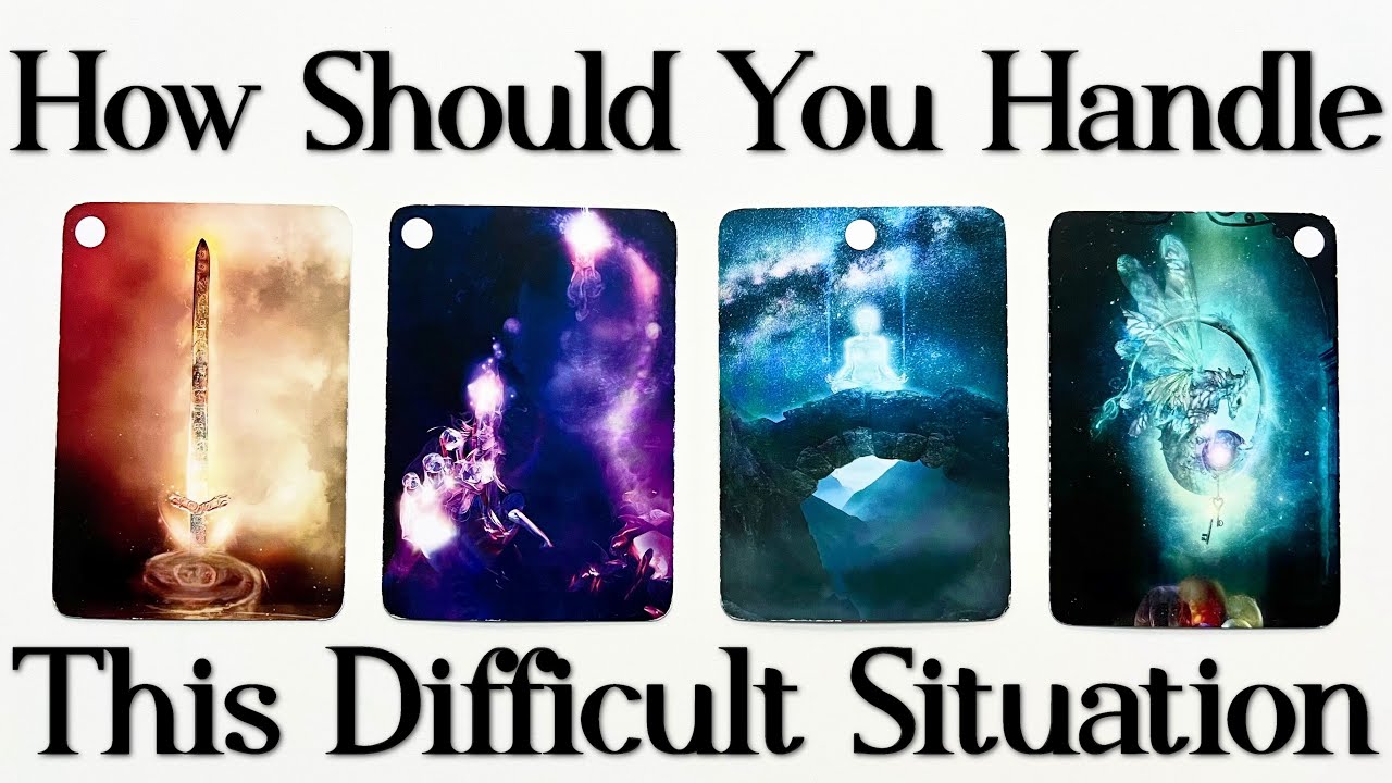 What to Do About This Difficult Situation In Your Life ⛈️ PICK A CARD ⚖️ Their Karma 🚨 Tarot Reading