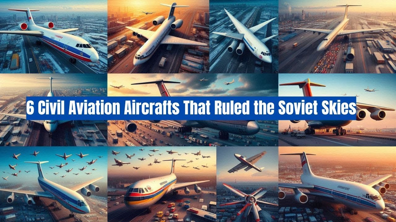 6 Aircraft That Defined Soviet Civil Aviation