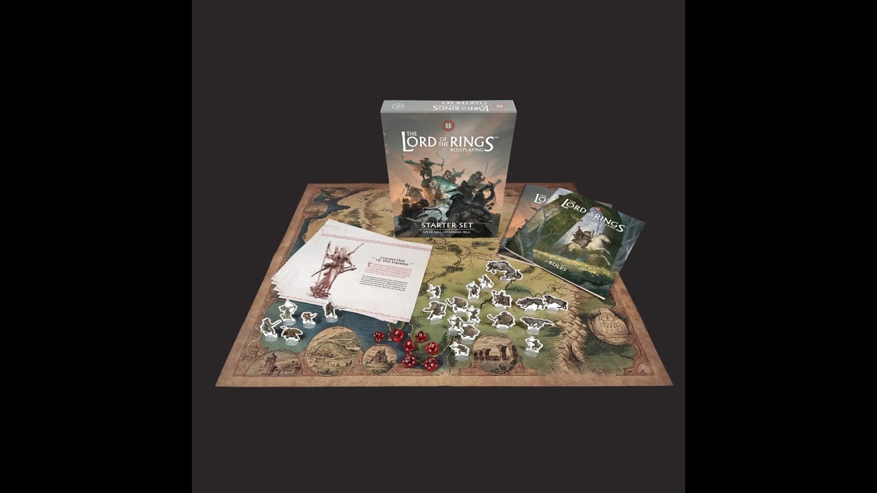 Rob Looks at Lord of the Rings RPG 5E starter set