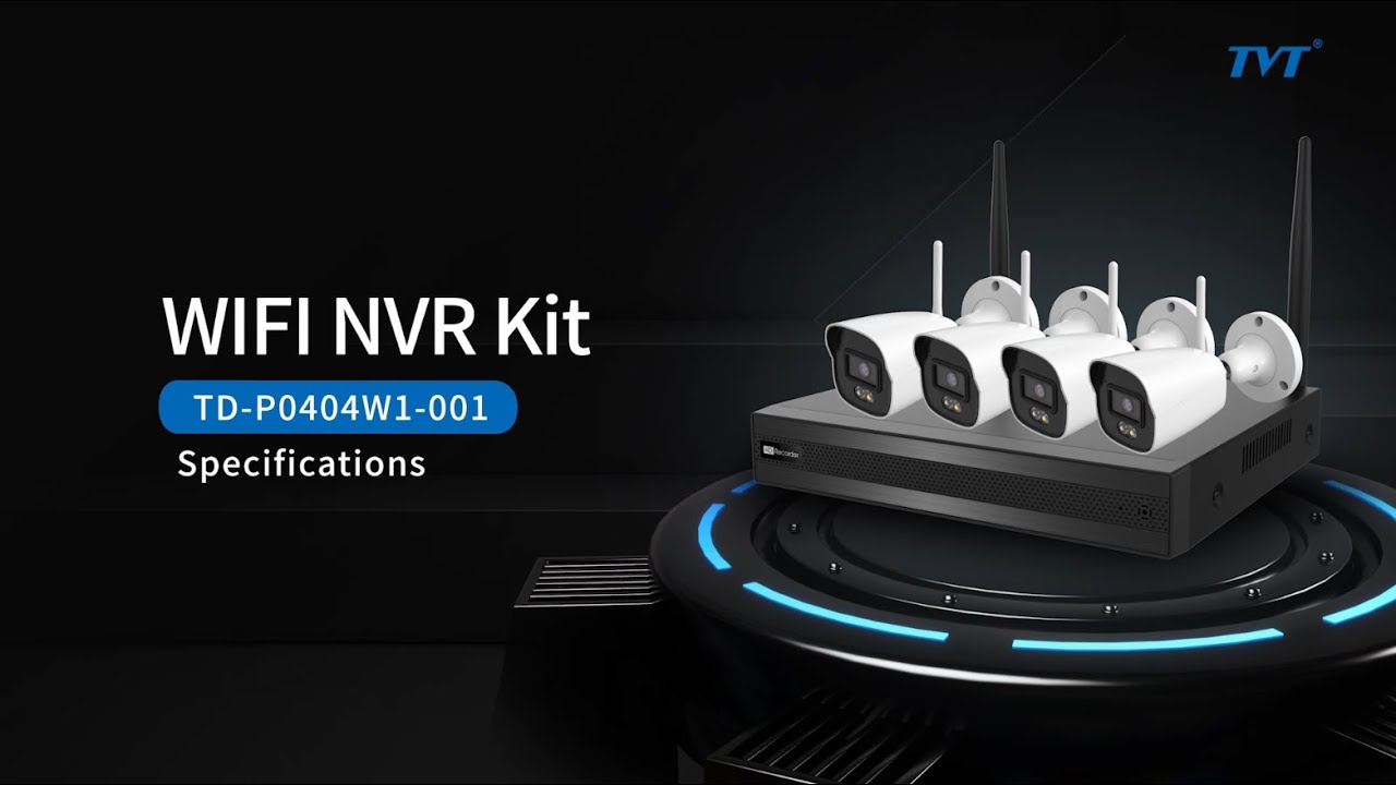【TVT WIFI NVR Kit @TD-PO404W1-001】