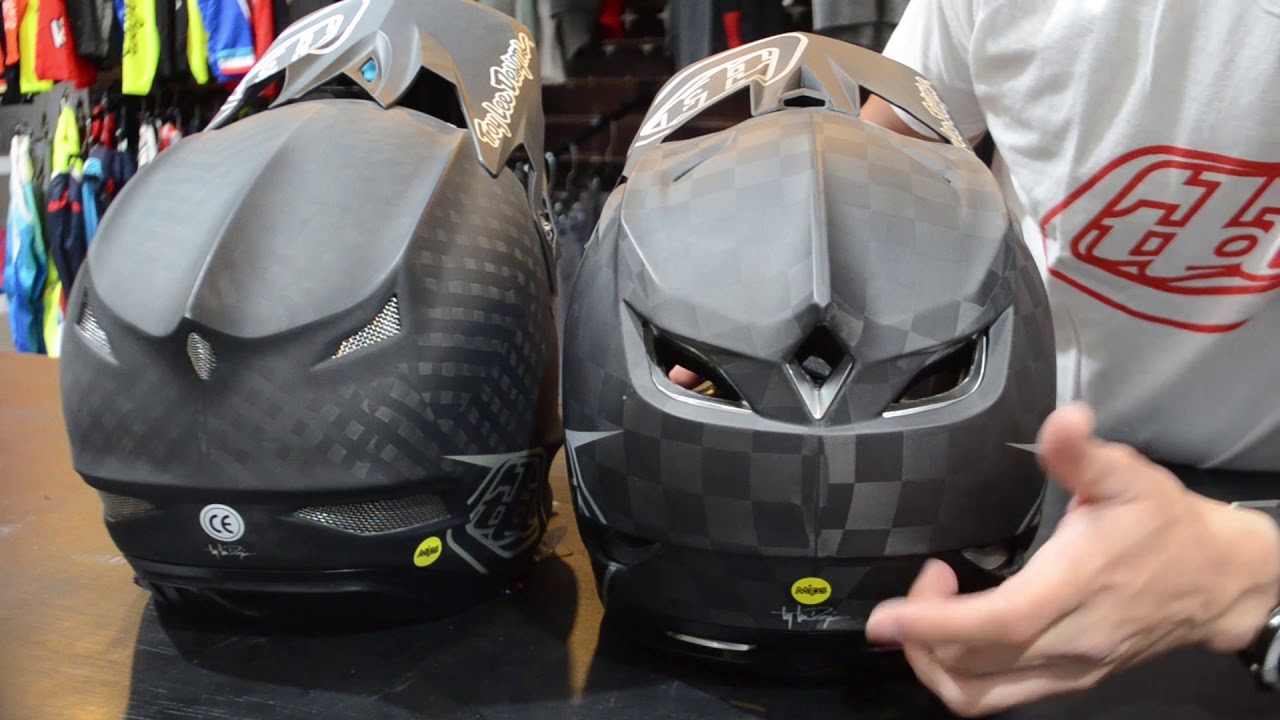 DIFERENCIA ENTRE CASCO D3 Y D4 TROY LEE DESIGNS