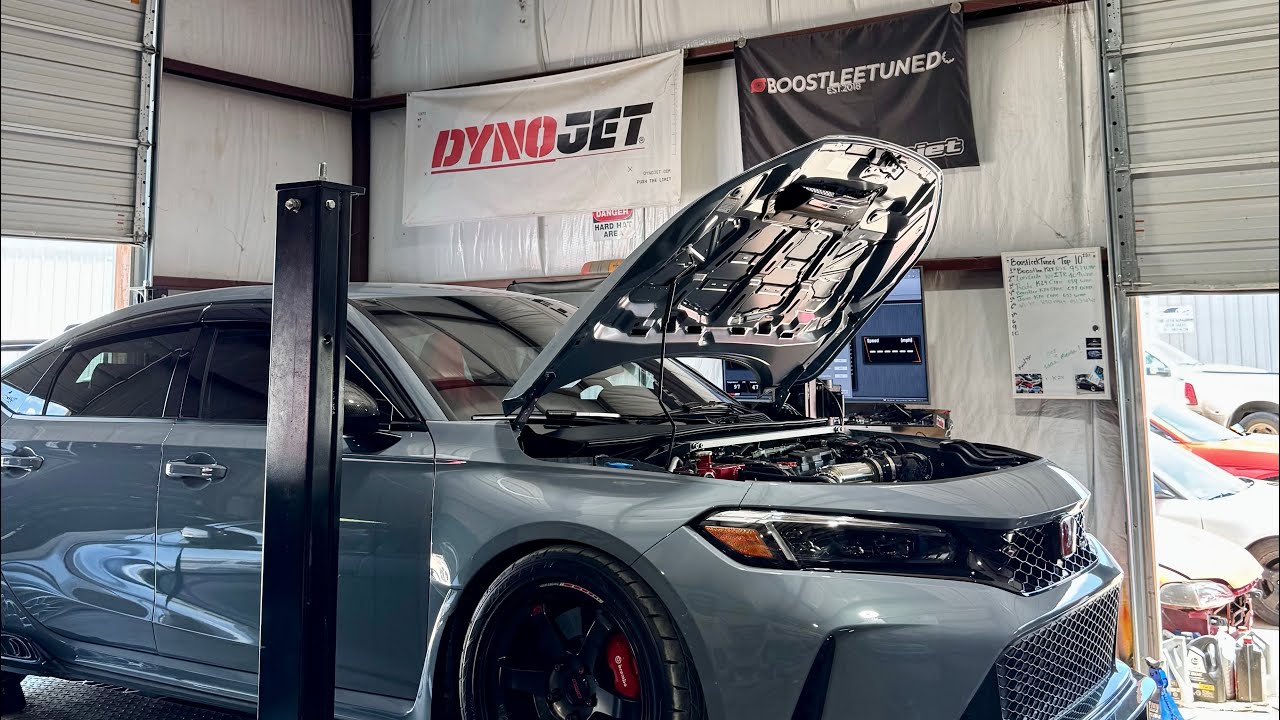Johnny’s 400 + WHP FL5 Civic Type R Gets Tuned by BoostLeeTuned! | Full Bolt-Ons + Turbo 93 Pump Gas