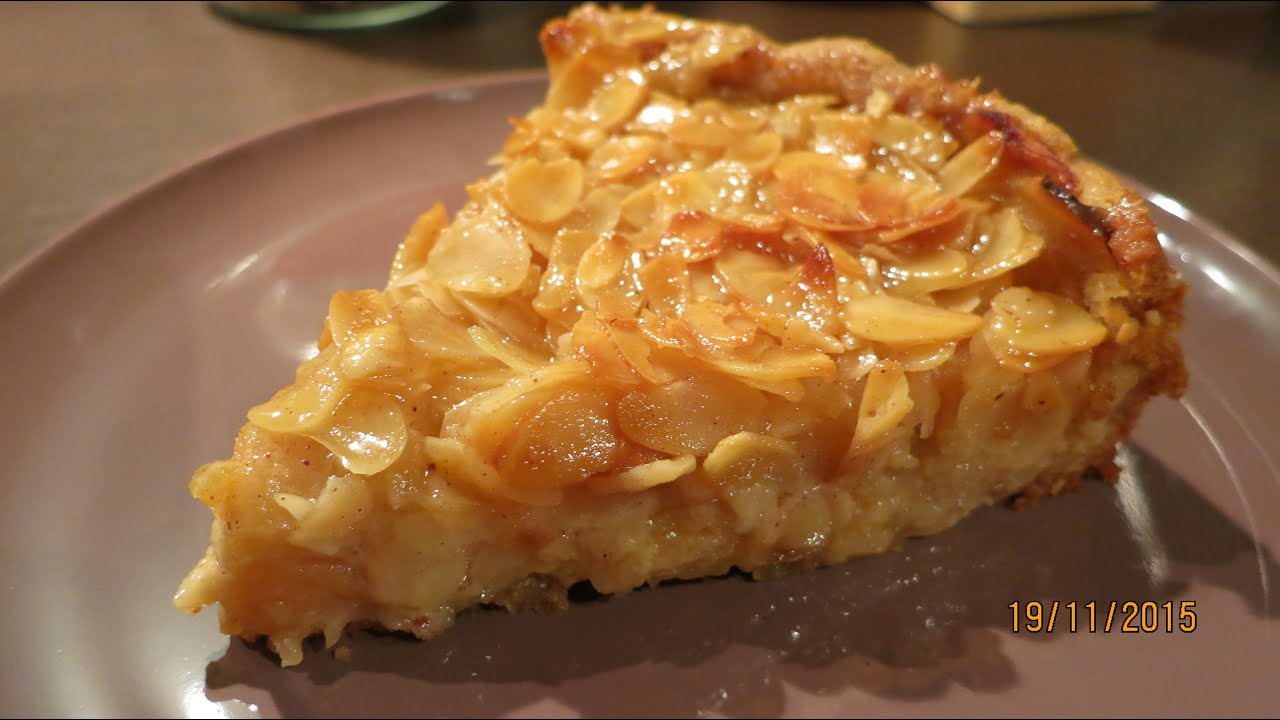 Apfelkuchen mit Mandeln