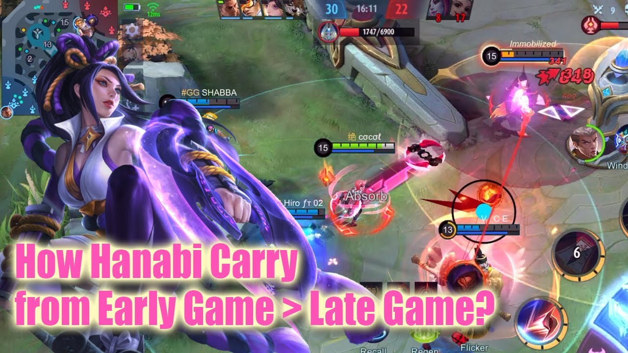 How Hanabi Carry From Early To Late Game !