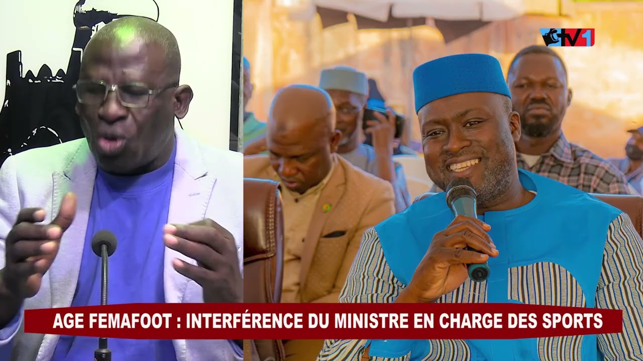 AGE FEMAFOOT : INTERFÉRENCE DU MINISTRE EN CHARGE DES SPORTS