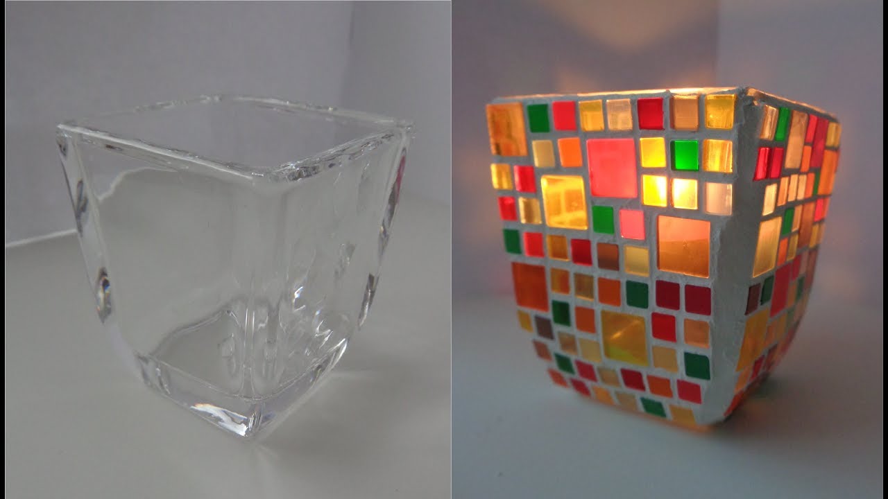 Mosaic Candle Holder