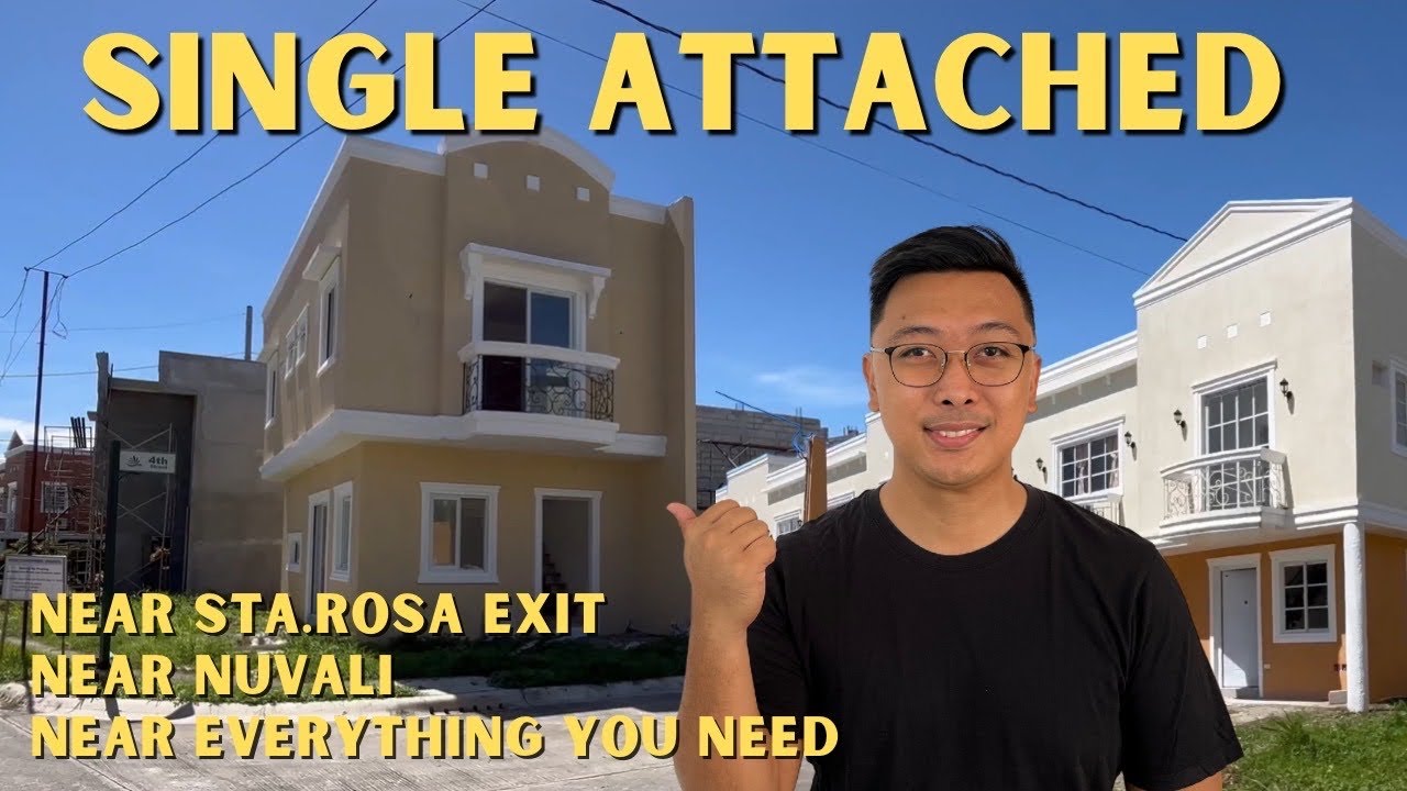 Single Attached | 3BR-4BR | Sta Rosa Laguna | The Bellecourt | Bank Financing | Pagibig Financing
