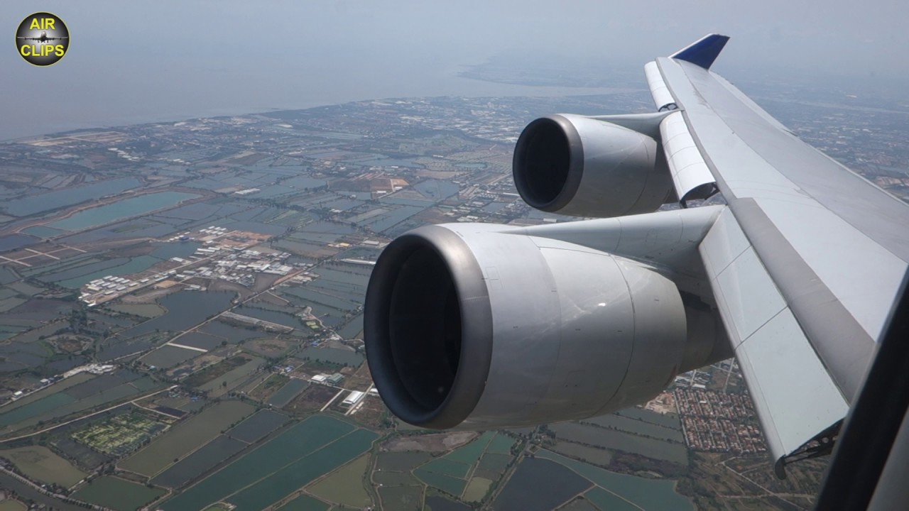 Powerful Boeing 747-400 Takeoff: China Airlines Bangkok to Taipei, Skyteam colors!!! [AirClips]