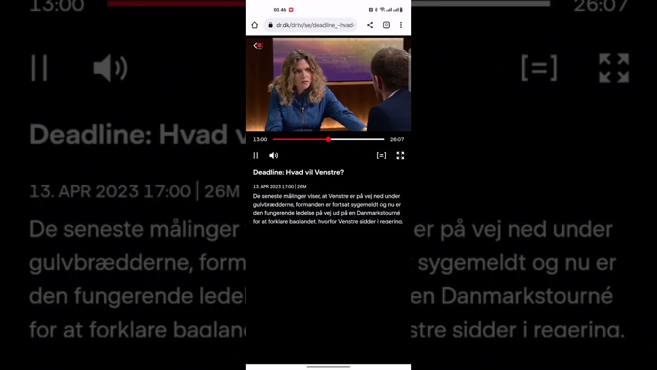 Morten Dahlin i Deadline 14 april 2023