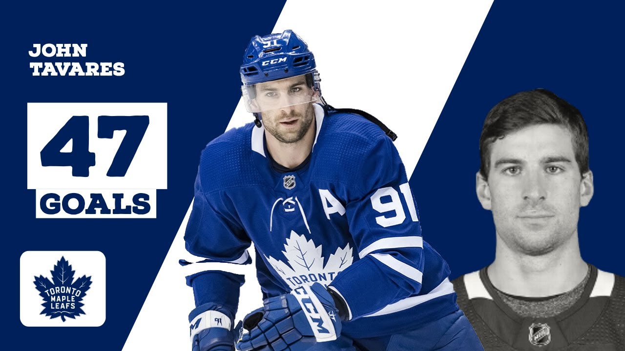 John Tavares (#91) | All 47 Goals from 2018-19 Regular Season | TOR
