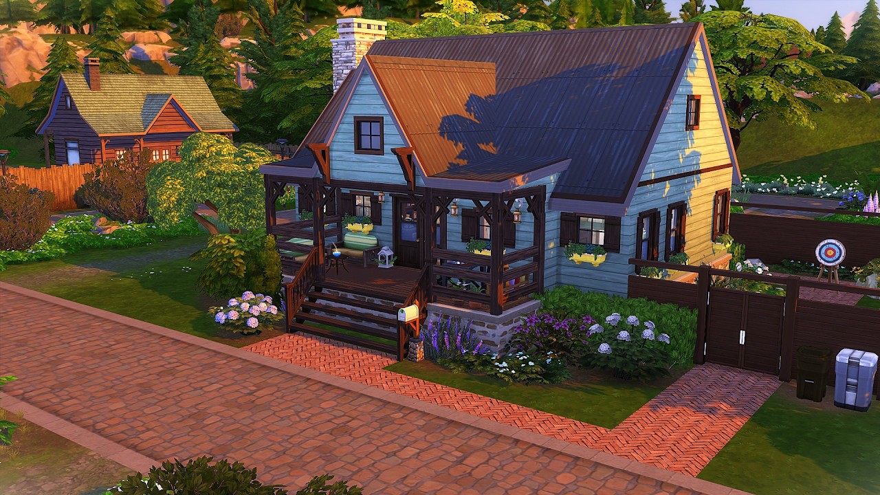 Family's Old Cabin ~ The Sims 4 Speed Build