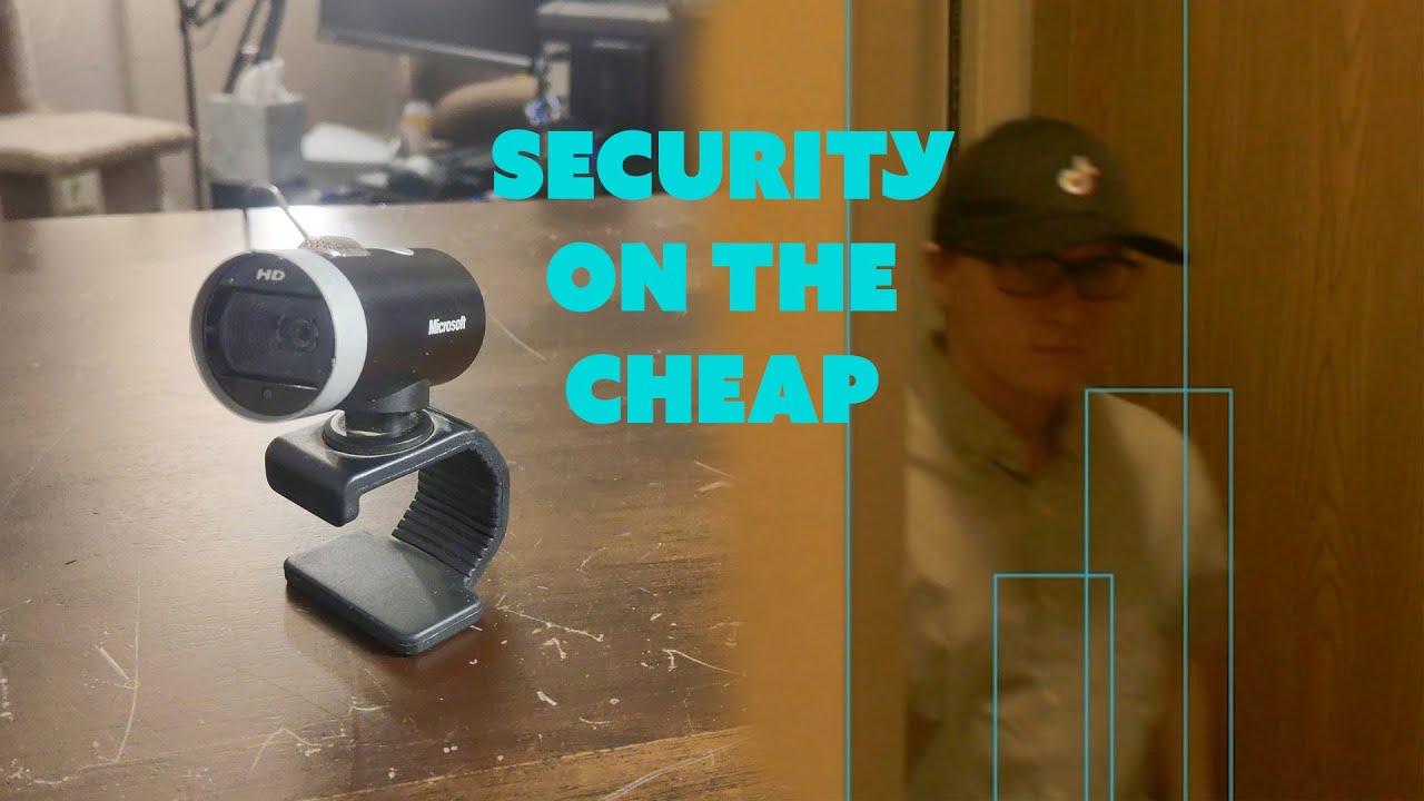 Tech Hacks - DIY Webcam Home Security System