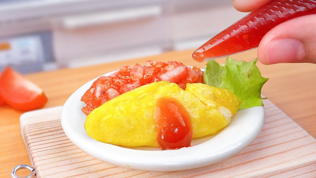 超ミニサイズ！ 世界一小さいオムライスの驚異 | 食べられるミニチュア料理 | ちび世界
