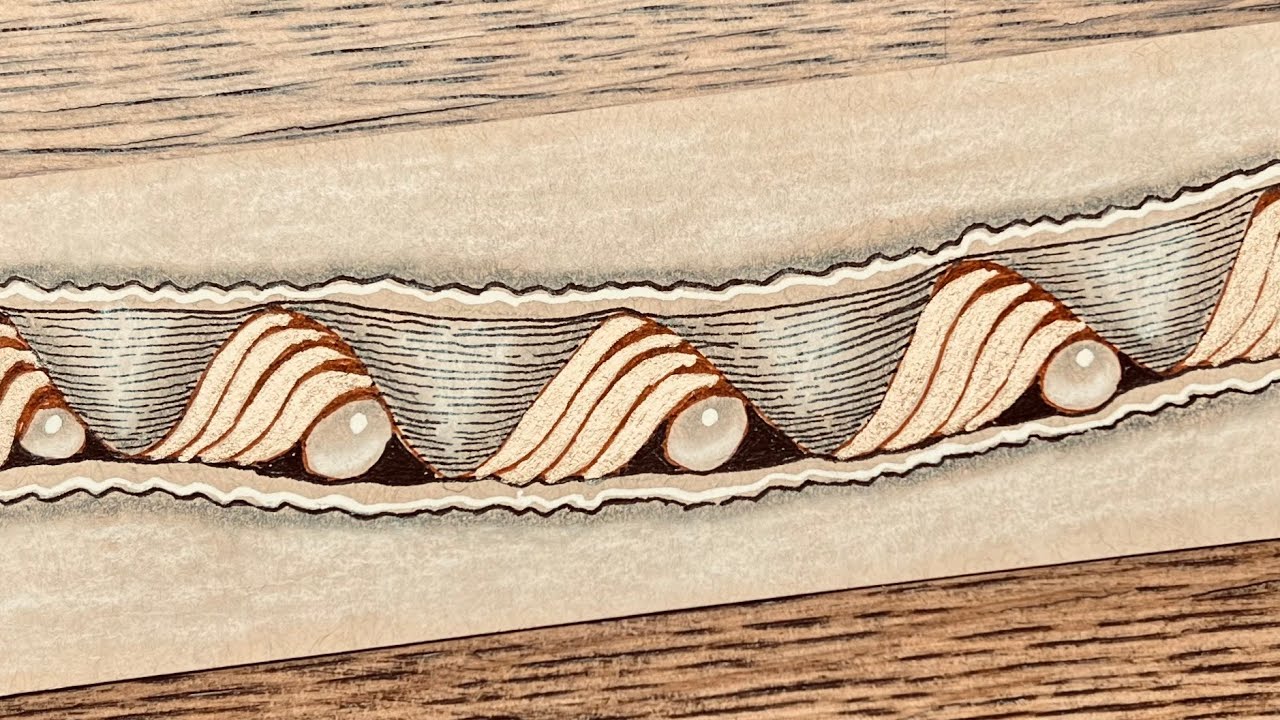 Oybay Bookmark Zentangle® Lesson by Gay Pogue CZT