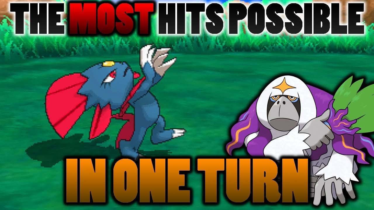 The Most Attacks From One Pokemon In One Turn In Pokemon Ultra Sun and Moon
