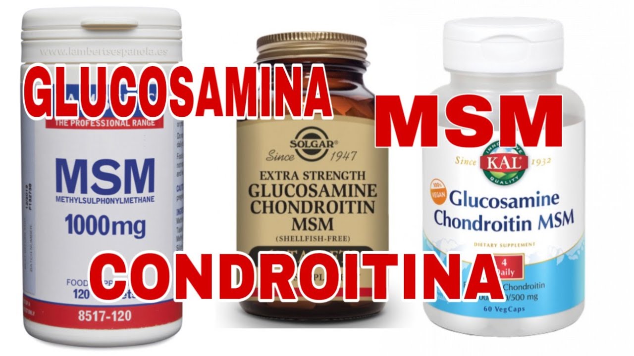 GLUCOSAMINA,CONDROITINA,MSM &iexcl;Compralos para REGENERAR el CARTILAGO,HUESOS Y ARTICULACIONES
