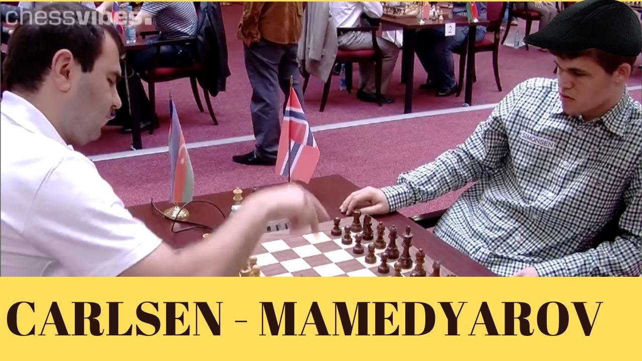 DOLMUŞ ŞÖFÖRÜ GİBİ OTURAN CARLSEN'İN FİYAKASINI MAMEDYAROV BOZUYOR!