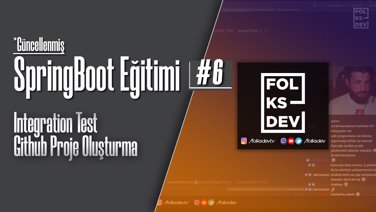 SpringBoot Eğitimi #6 - Integration Test ve Github Proje Oluşturma