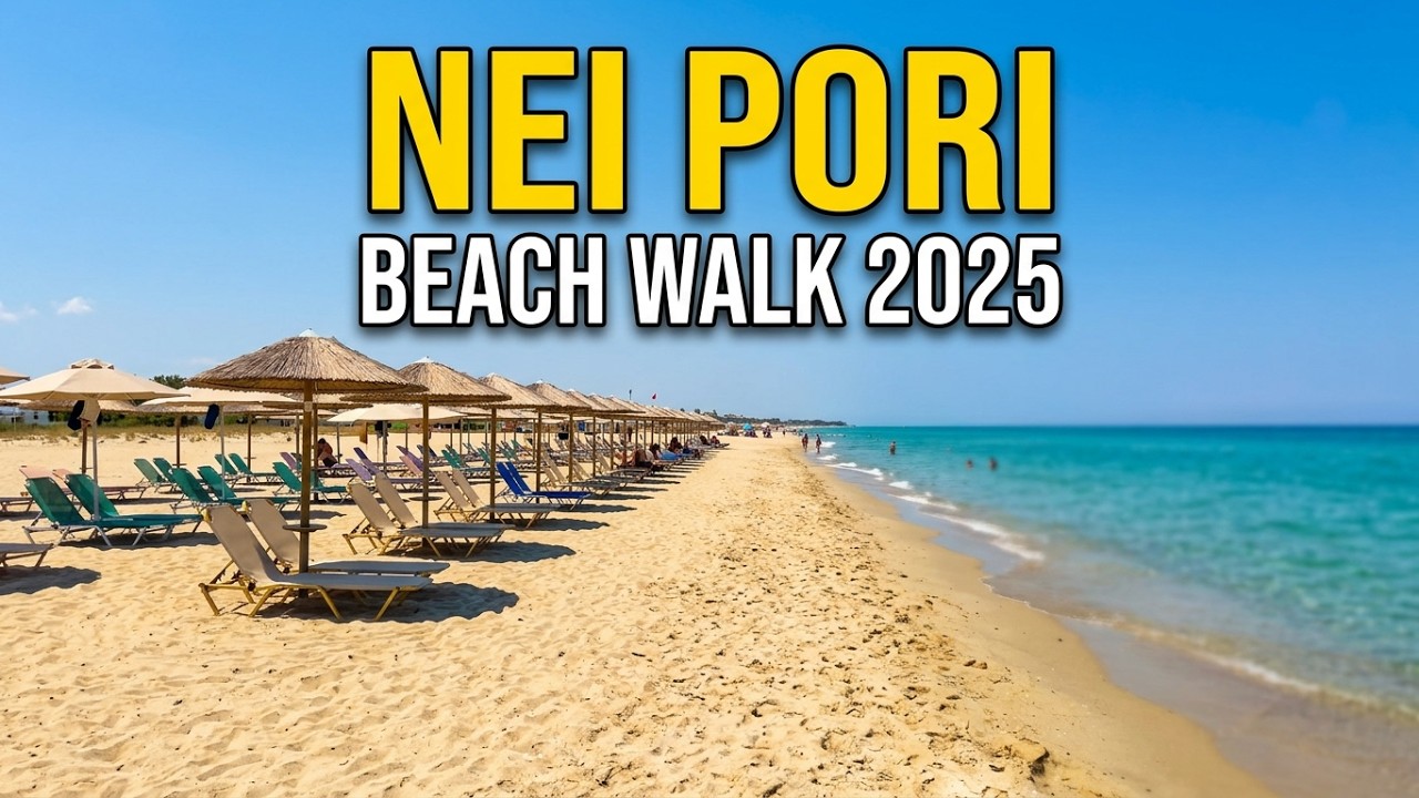 Nei Pori Walk at the Beach July 12 2025 iphone 11Pro 4k 60p