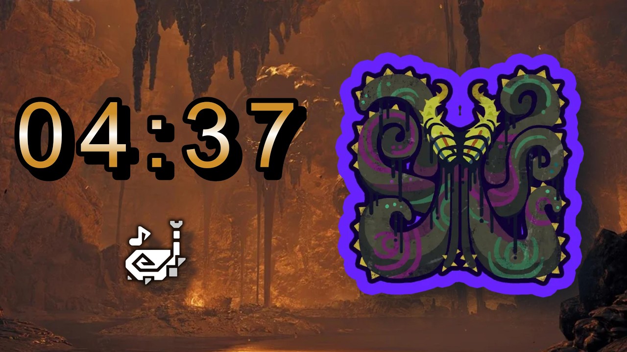 Nu Udra Alpha 9★ TA 4:37 | Hunting Horn | No flash/No Traps | MH Wilds