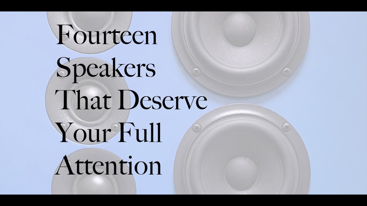 FOURTEEN AMAZING Under $2K speakers