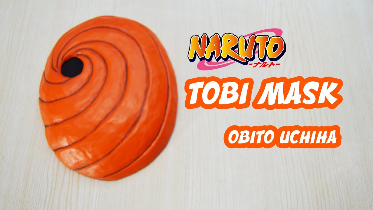 Cómo hacer la máscara de Tobi/Obito de Naruto fácil y rápido