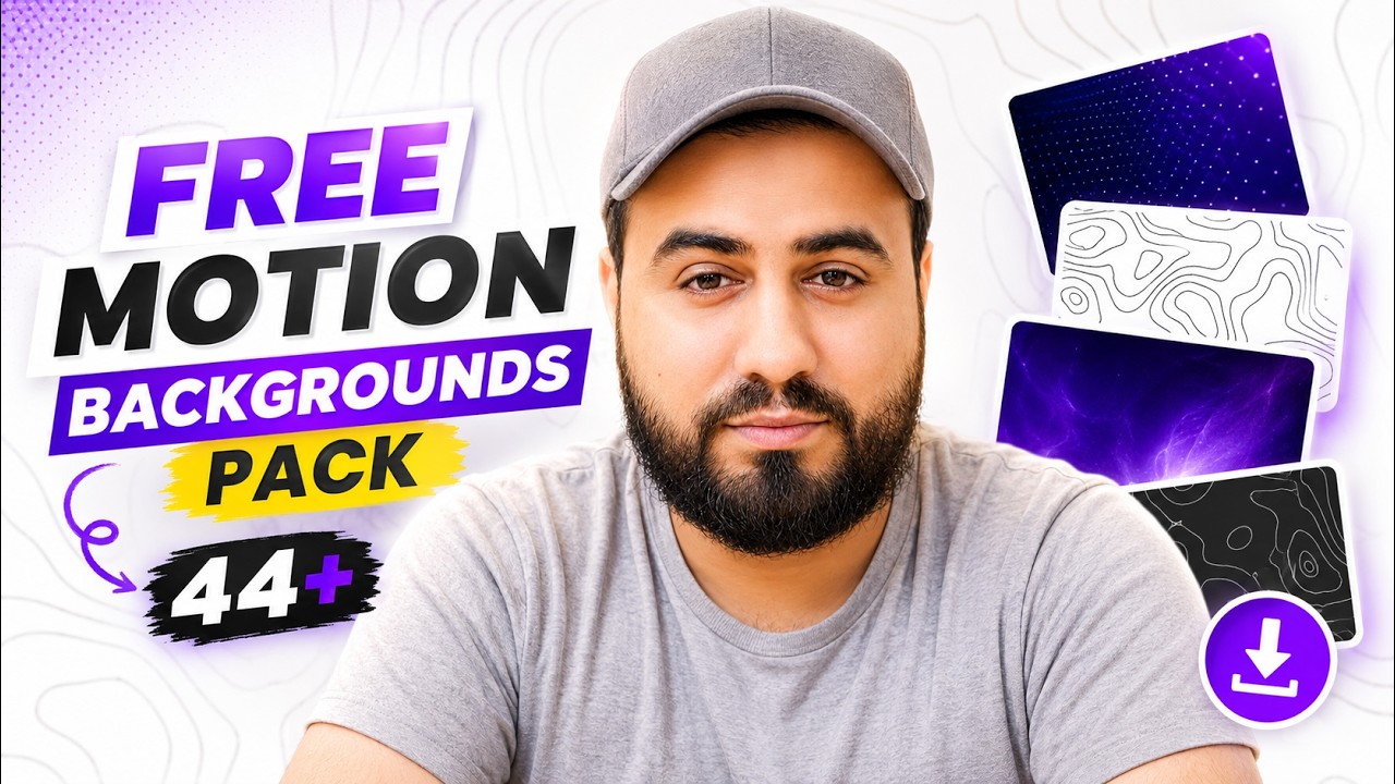 free motion backgrounds pack