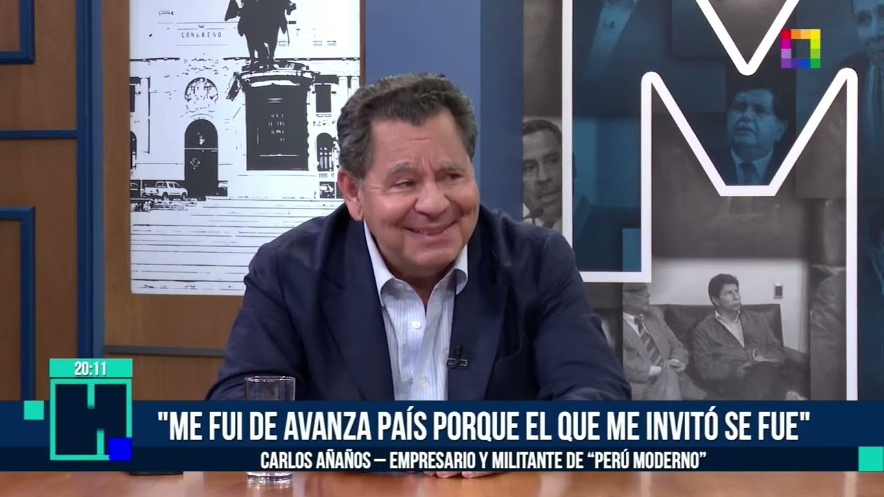 Milagros Leiva entrevista a Carlos Añaños.