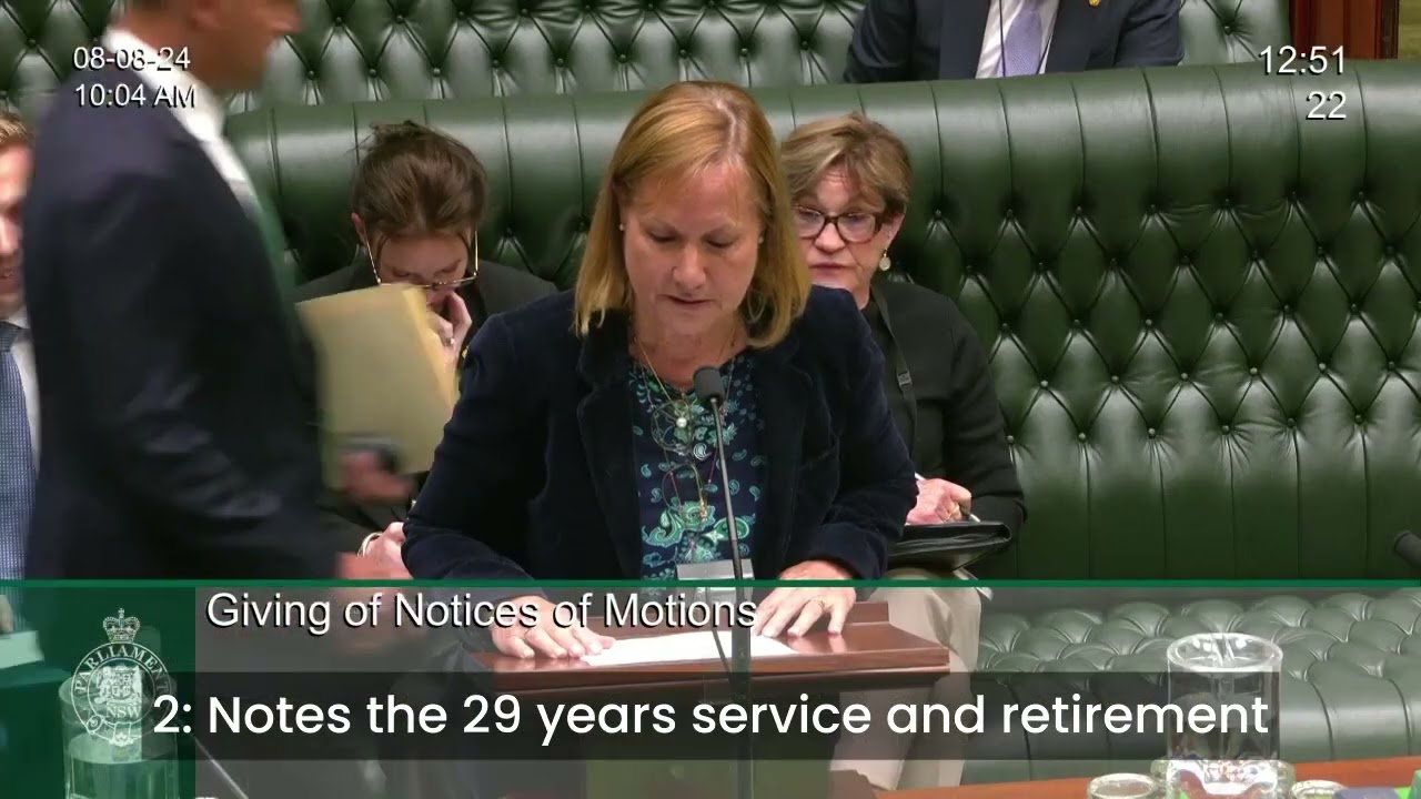 Notice of Motion - Local Councillors' Service
