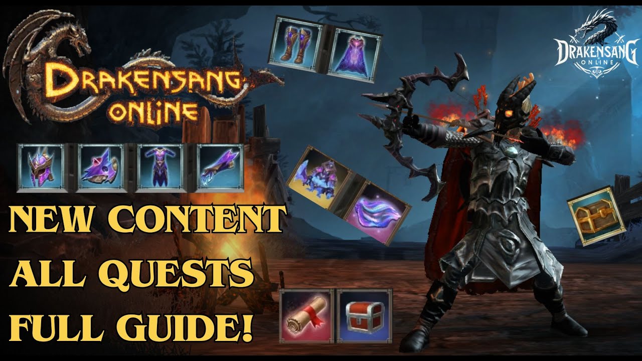 Drakensang Online &ndash; All New Content Quests FULL Guide! (DSO)
