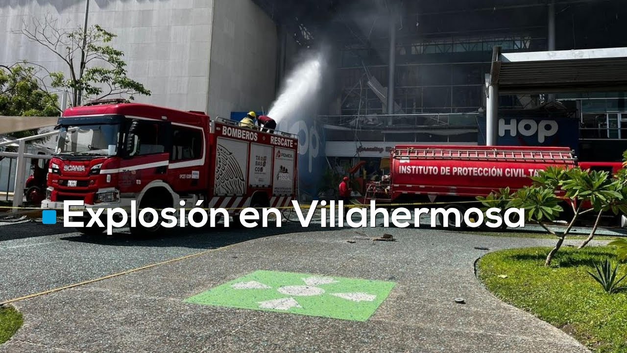 Explosión en Villahermosa | 14 personas lesionadas tras fuerte detonación en Plaza Altabrisa