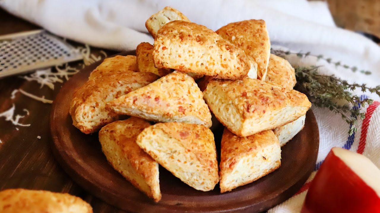 SCONES de QUESO | Receta fácil y rápida!! - CUKit!
