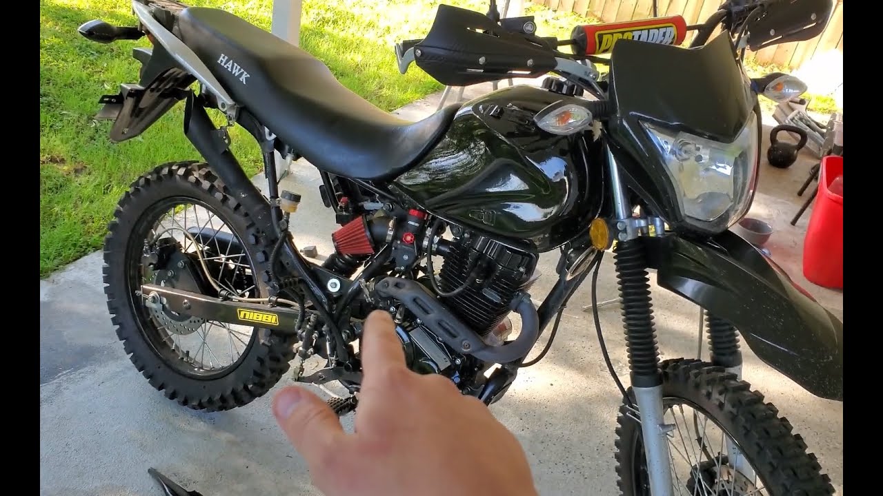 УДАЛЕНИЕ ВОЗДУШНОГО КОРОБА HAWK 250!