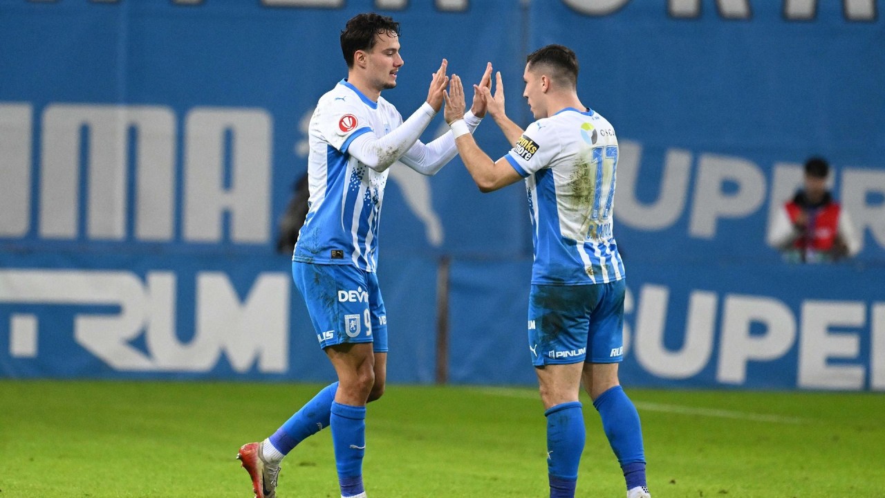 REZUMAT | U Craiova - FCSB 1-0. Campioana ratează mult și se îndreaptă spre play-out