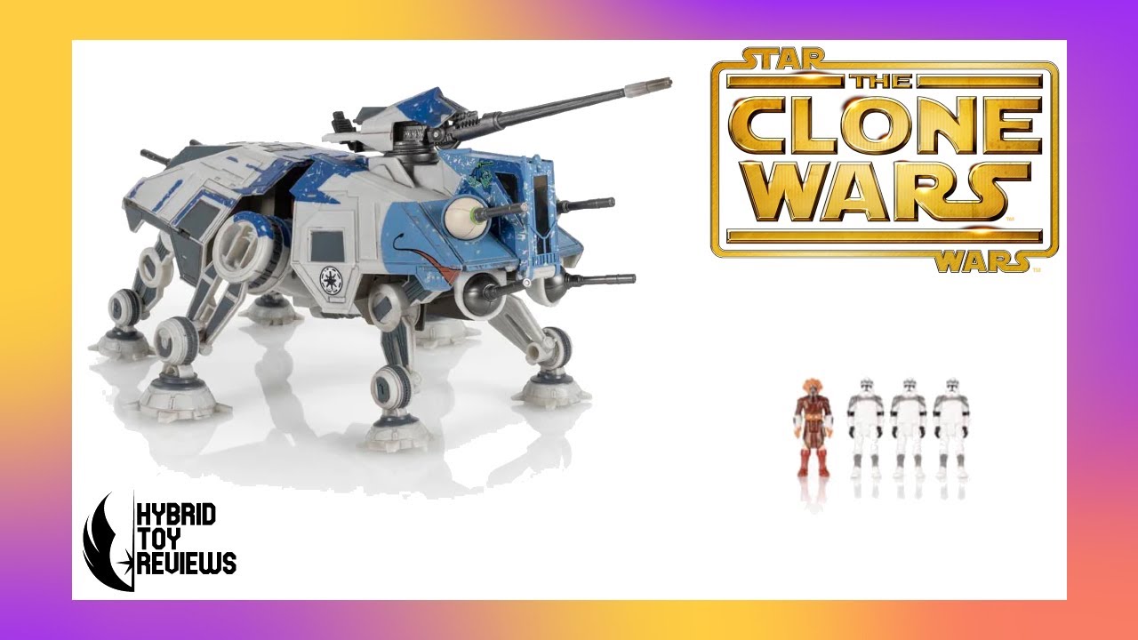 Эксклюзивный обзор корабля AT-TE из хранилища Jazwares из Star Wars Micro Galaxy Squadron 104th W...