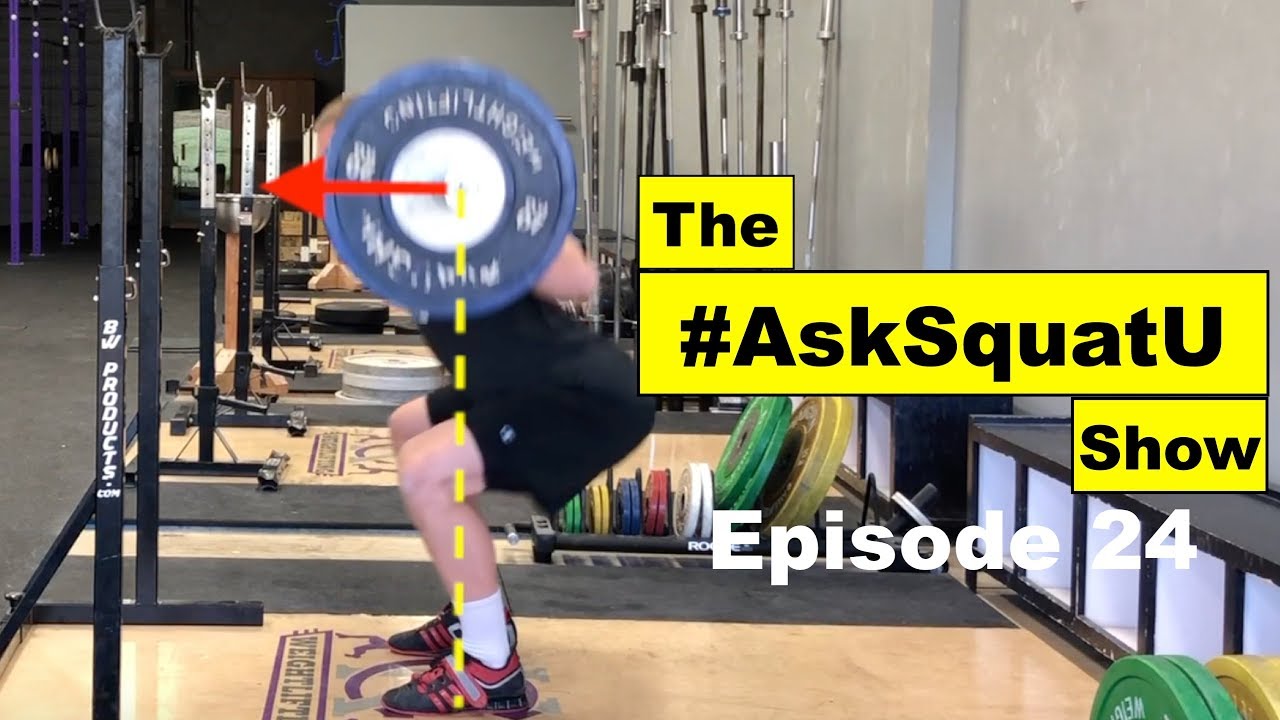 How to Fix the 'Good Morning' Squat Fault |